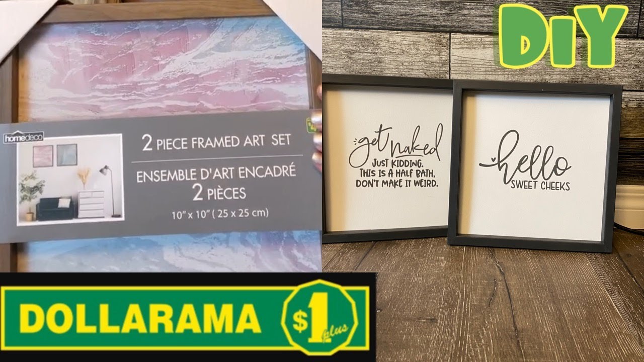 DIY Dollarama Farmhouse DEcor 