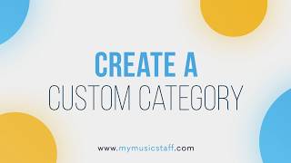 Create a Custom Event Category