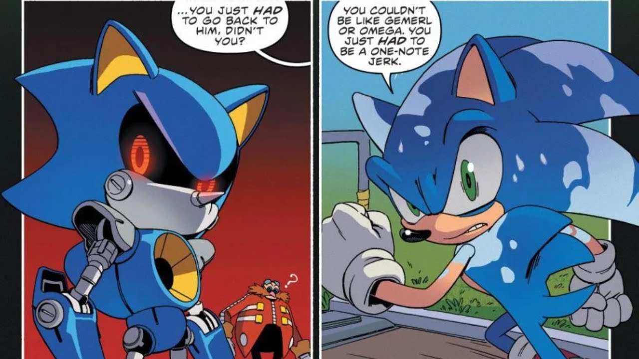 Metal Sonic as Neo Metal Sonic (Sonic the Hedgehog) - IDW Publishing