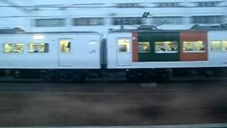 横須賀線E217系 VS 特急踊り子185系 ④ 併走バトル