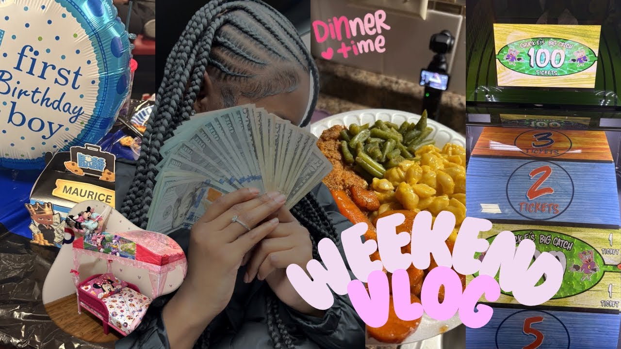 Weekend VLOG! birthday parties, cooking, bed upgrade & more