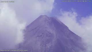 Mayon Volcano Timelapse Daytime Crater Cam - April 25, 2026