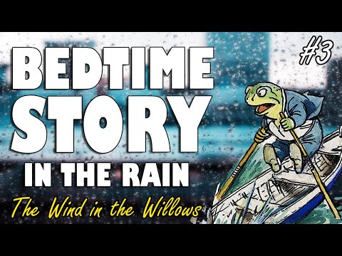 ASMR Bedtime Story in the rain | The Wind in the Willows with rain sounds (PART 3)