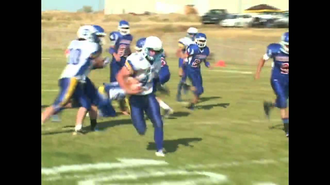1 Dubois at 3 Kaycee Football 9/22/12 YouTube