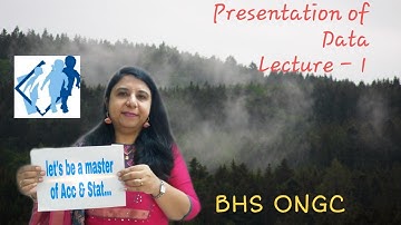 Chapter -  2  Presentation  of Data