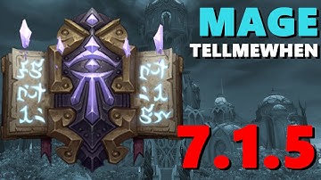 Mage TMW Profile for Patch 7.1.5 w/Download