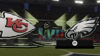 Madden 23 Super Bowl 57 Simulation - Kansas City Chiefs Vs Philadelphia Eagles