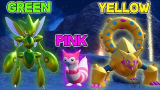 Choose Your Random Starter Based on SHINY COLOR!