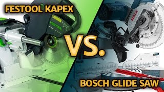 Over the past year you may have noticed some changes in my tool collection, including trading my Festool Kapex for a Bosch 