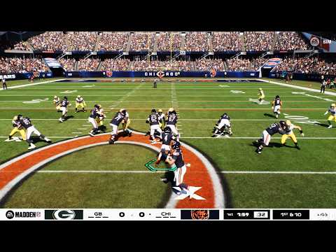 Madden Nfl 27 - Green Bay Packers Vs Chicago Bears - Gameplay (ps5 Uhd) [4k60fps]