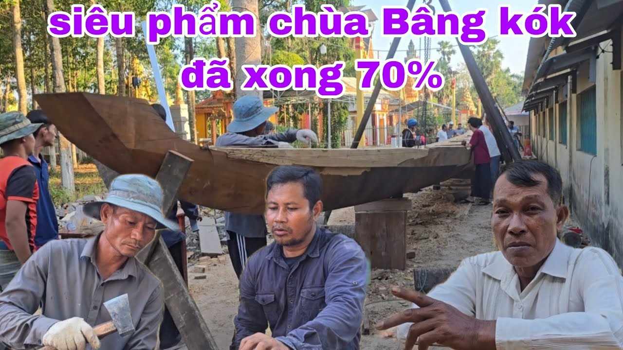 Siêu phẩm ghe ngo đọc mọc đầu năm mới chùa Bâng kók đã tiến hành tới đâu 