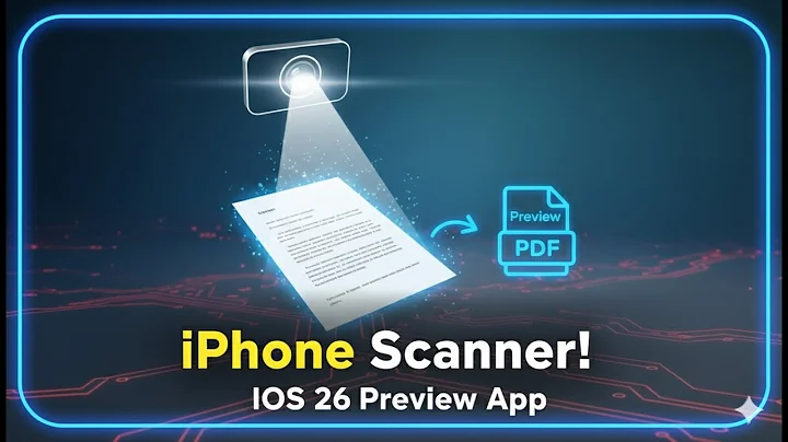 How to Scan Documents on iPhone with Preview App iOS 26 (Step-by-Step Guide)