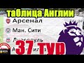 Футбол. Чемпионат Англии. АПЛ. 37 тур. Результаты. Таблица. Расписание.