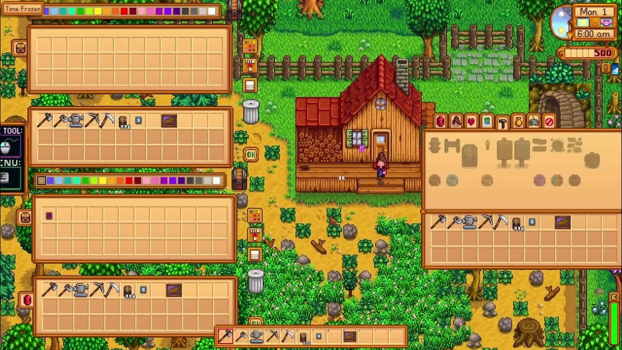 Stardew valley advanced menus test youtube