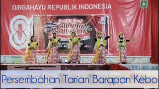 tarian Barapan Kebo Khas Sumbawa