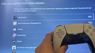 PS5: How to Hide Your Games From Other Players Tutorial! (Easy Guide) 2025