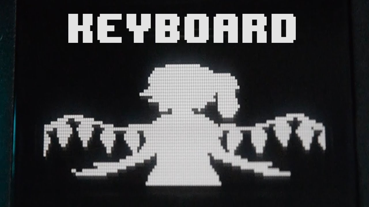 Bad Apple!! - Keyboard OLED Display (SteelSeries) |【Touhou】 - YouTube