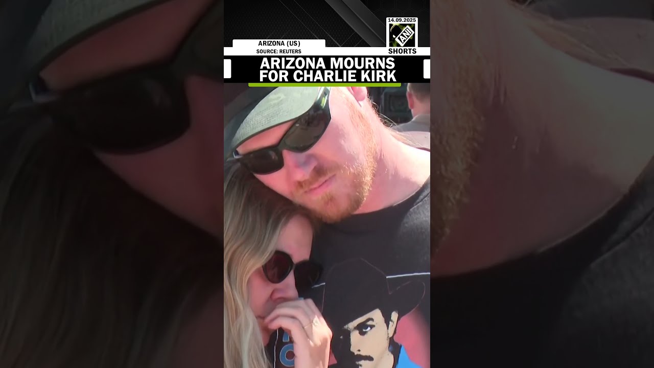 Charlie Kirk Killed Mourners Gather At Memorial For Turning Point Headquarters