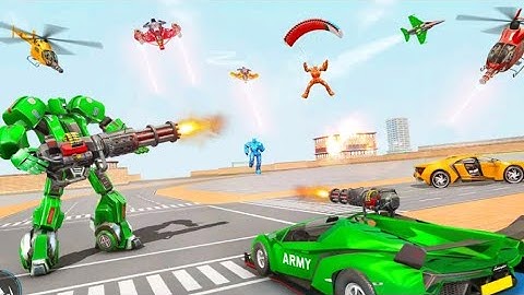 Army Bus Robot Car Game - Transforming Robot Game - Android GamePlay, Atlas Games