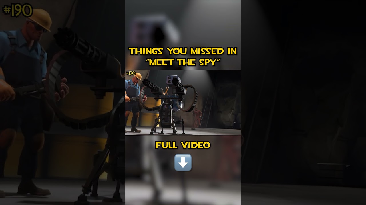 TF2: Things You MISSED in "Meet the Spy"