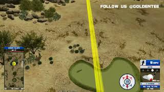Golden Tee Great Shot on Acoma Mesa!