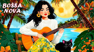 Bossa Nova Covers Of Popular Songs 50 Hits 🌴 Positive Bossa Nova Songs For Study & Coffee Moments