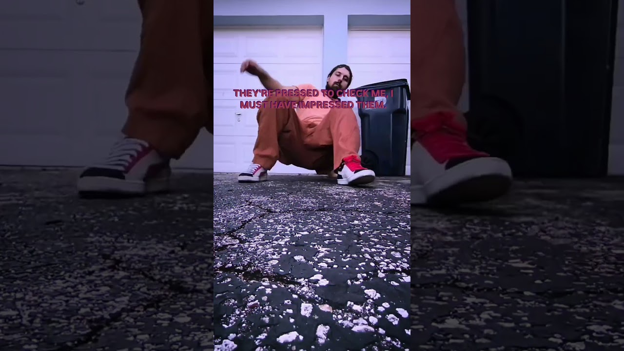 Stylish villain swagger 