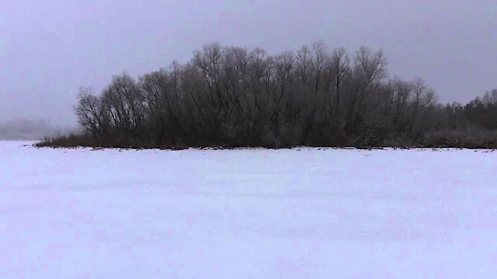 Ice fishing with artist Bill Pattison