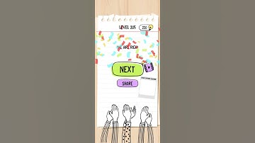 Brain Test level 205 walkthrough solution