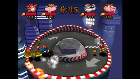 Crash Bash - Dot Dash - Platinum Relic