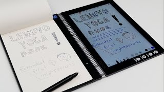 Lenovo Yoga Book | extended walkthrough & first impressions