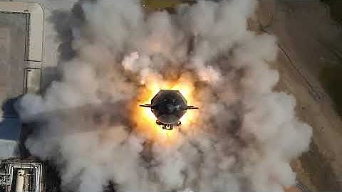 SpaceX Starship S24 Static Fire Test