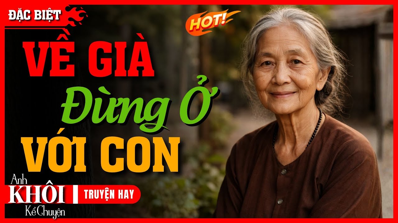 VỂ GIÀ ĐỪNG Ở VỚI CON – Bài Học Xót Xa Về Tuổi Già Và Lòng Hiếu Thảo