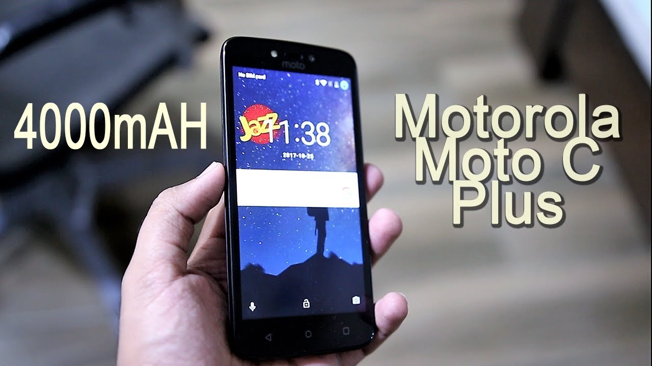 Motorola Moto C plus Large Battery!! YouTube