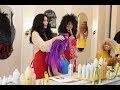 Cher & Ellen Take Over as Hairstylists at Drybar