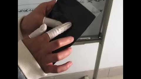 How to use pyrolytic graphite sheet with adhesive