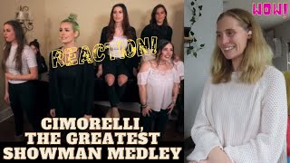 REACTION! Cimorelli, The Greatest Showman Medley #Cimorelli #GreatestShowmanSongs #MusicalFamily