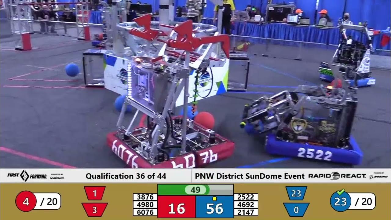 Qualification 36 2022 PNW District SunDome Event YouTube