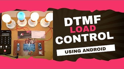 Load Control System Using DTMF Arduino.