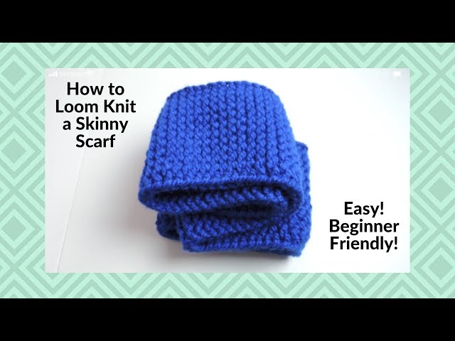 How to Loom Knit a Brioche Stitch Infinity Scarf ( DIY tutorial ) 