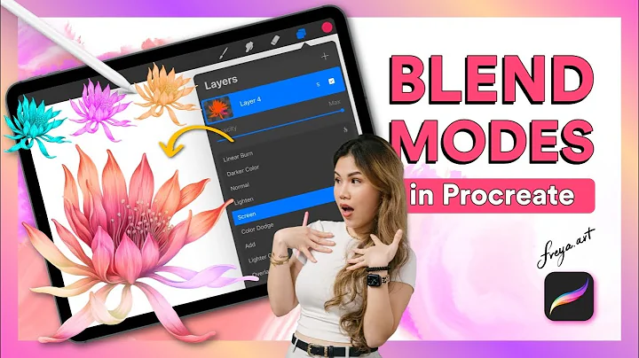 Procreate Basics for Beginners: How to use Blending Modes 🎨