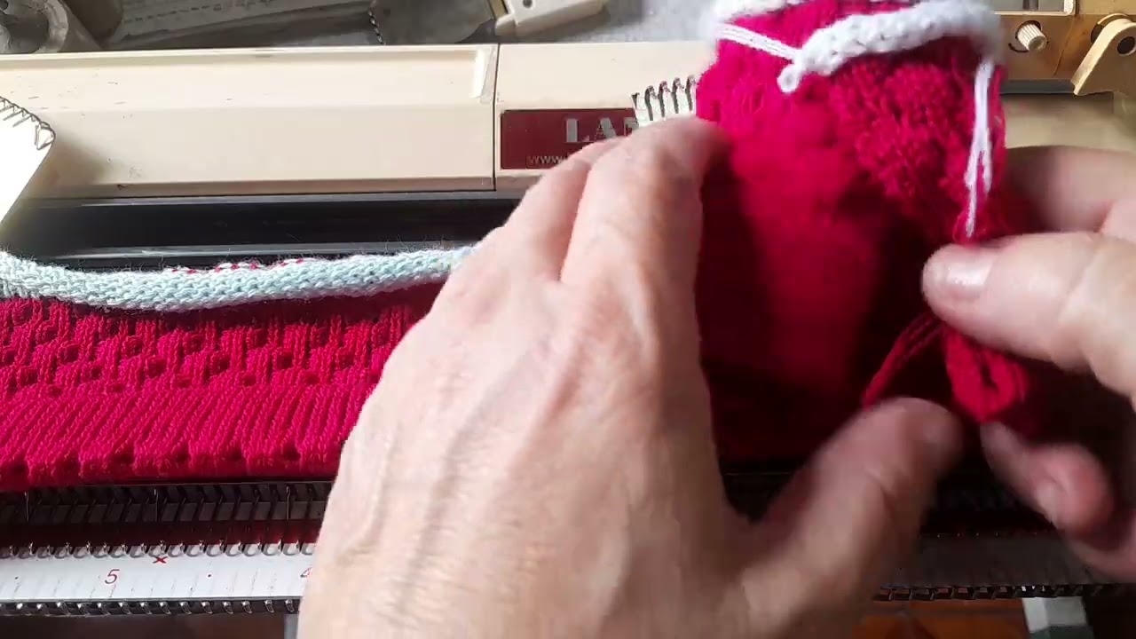 Touca Ivanhoé - Tutorial na Máquina de Tricô