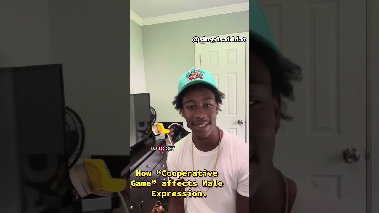 How Cooperative Game affects Male Expression. 