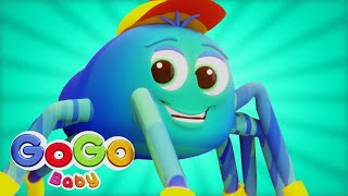 Itsy Bitsy Spider | NEW SONG | Cartoons & Kids Songs | GoGo Baby Nursery Rhymes for Babies