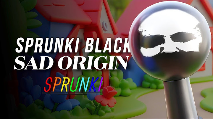 SPRUNKI Black SAD ORIGIN Story! REAL LIFE  Sprunki Sinner Edition Incredibox