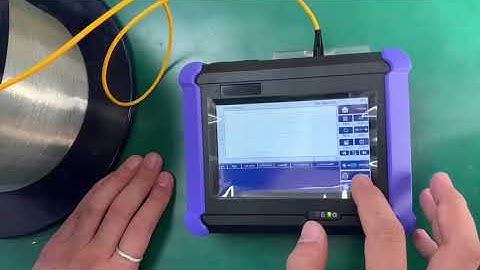 How to quickly use the mini OTDR ALK-3000 in FTTH diagnostics?