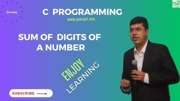 Sum of the Digits using loop : C programming