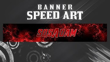 BANNER SPEED ART | Paint.net ✏️