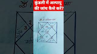 कुंडली में अल्पायु की जांच कैसे करें? Resimi