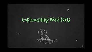 Word Sorts 19 of 23